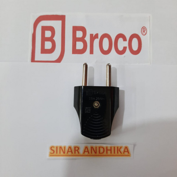 STEKER BROCO GEPENG HITAM 344LN