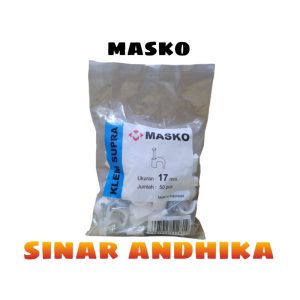 KLEM KABEL MASKO 17MM ISI 50PCS