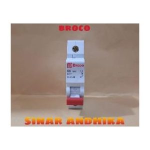 MCB BROCO 6 AMP ELECTRICAL 1 PHASE 17306C